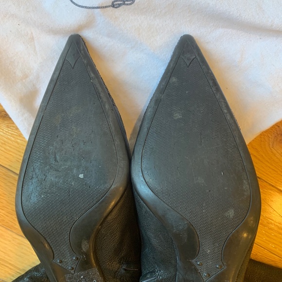Authentic Prada pointed toe suede ankle booty - Picture 13 of 14